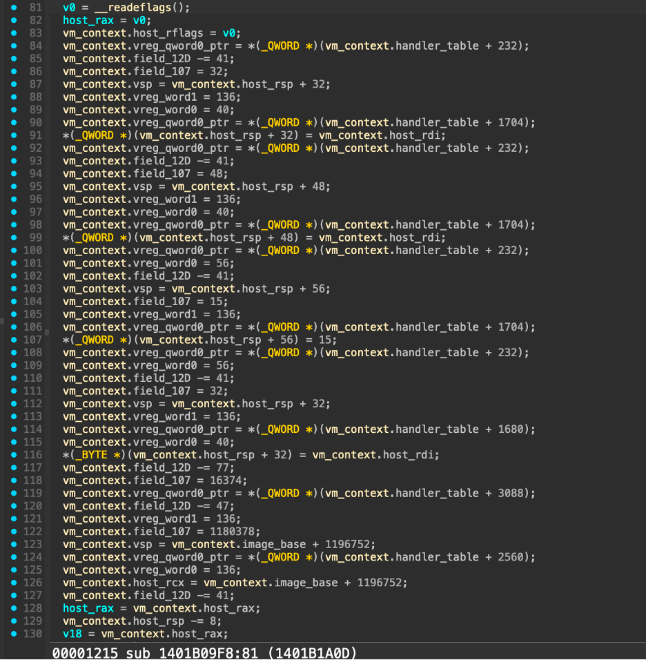 devirtualized flow