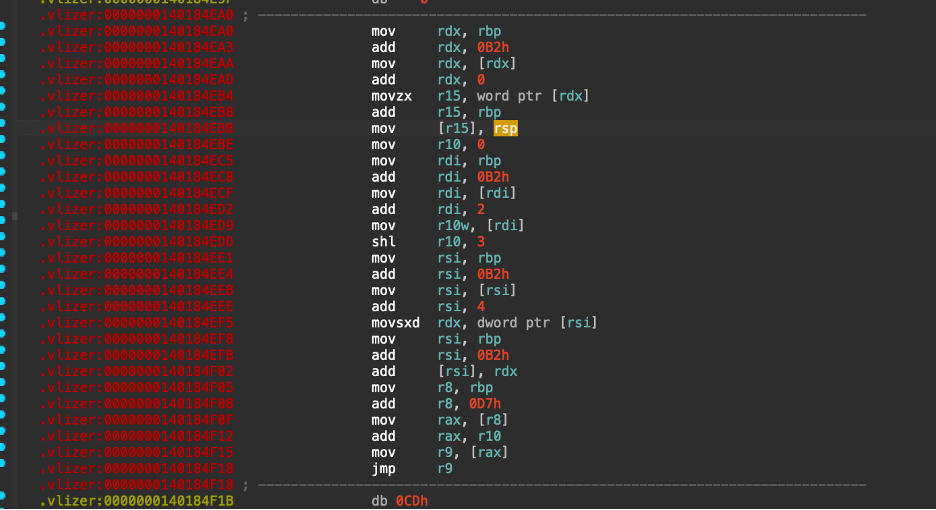 sync vsp and rsp