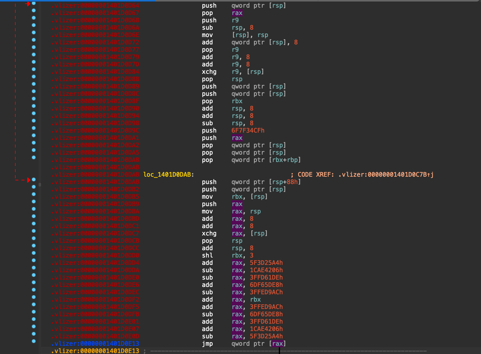 vm entry dispatcher